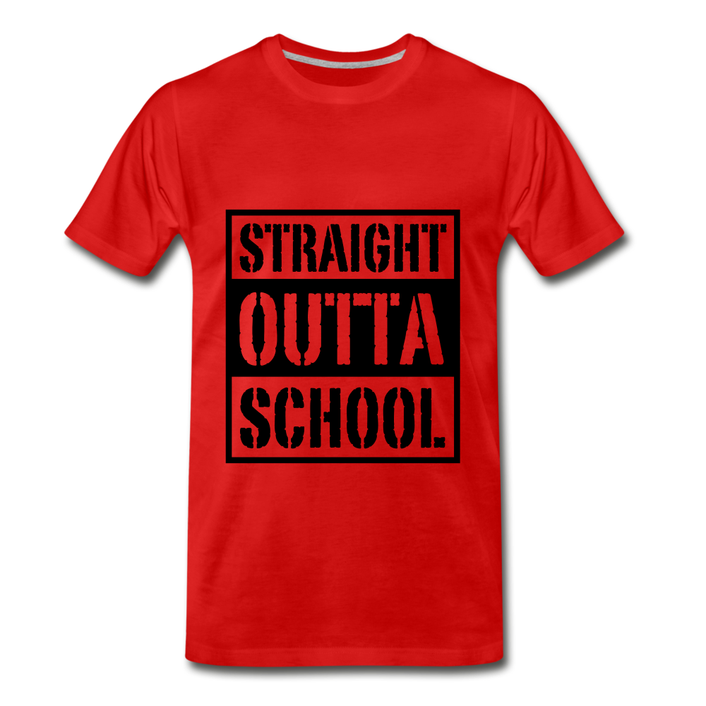 Strsight outta school - red