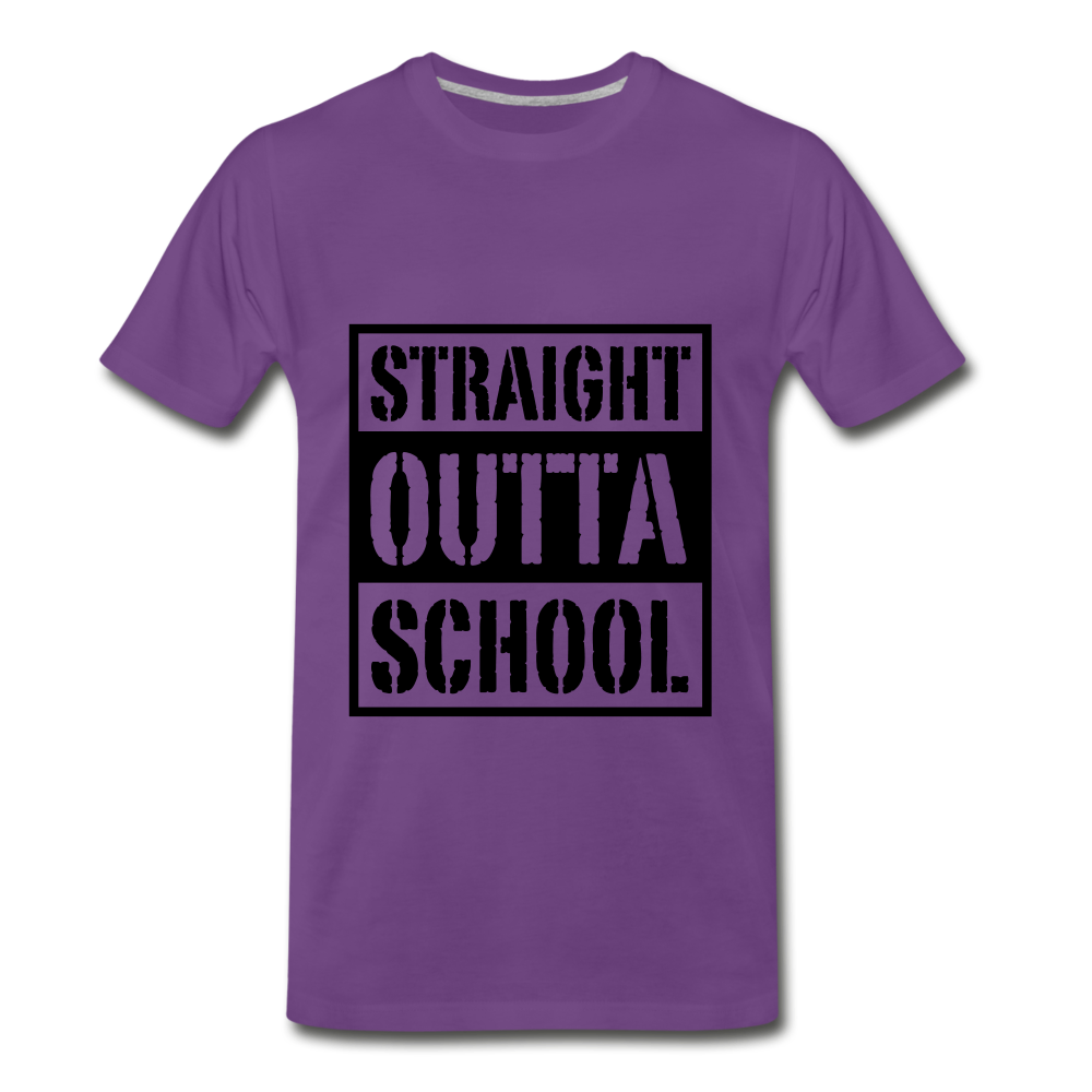 Strsight outta school - purple