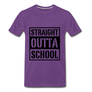 Strsight outta school - purple
