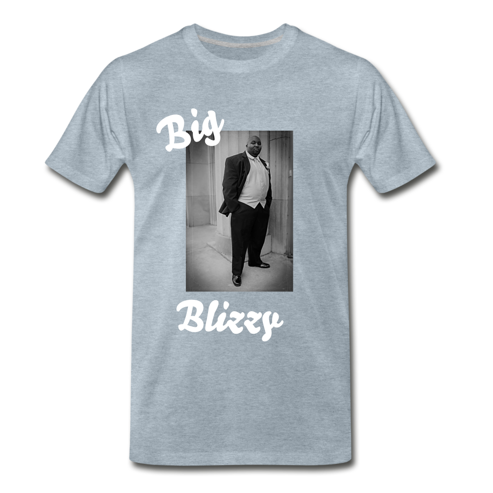 Big Blizzy - heather ice blue