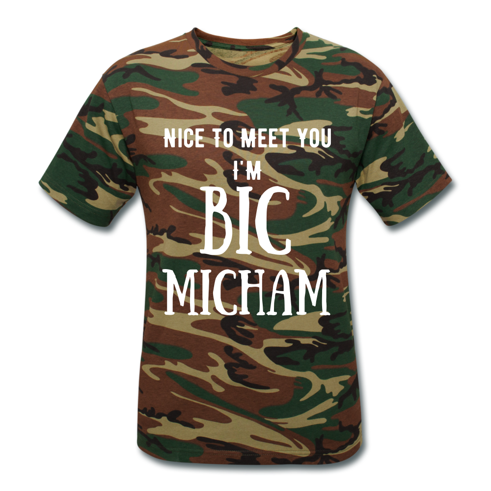 Bic Micham - green camouflage