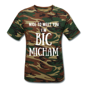 Bic Micham - green camouflage