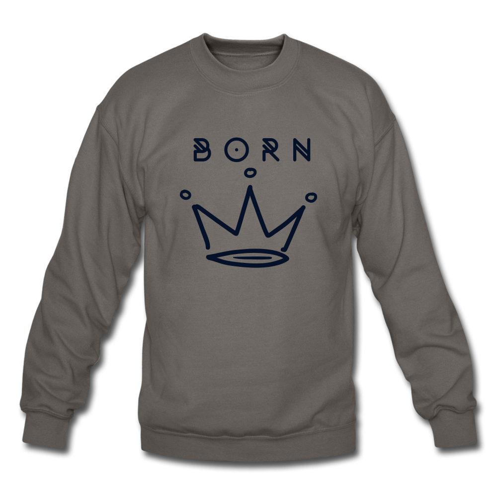 Born Royalty Crew - asphalt gray