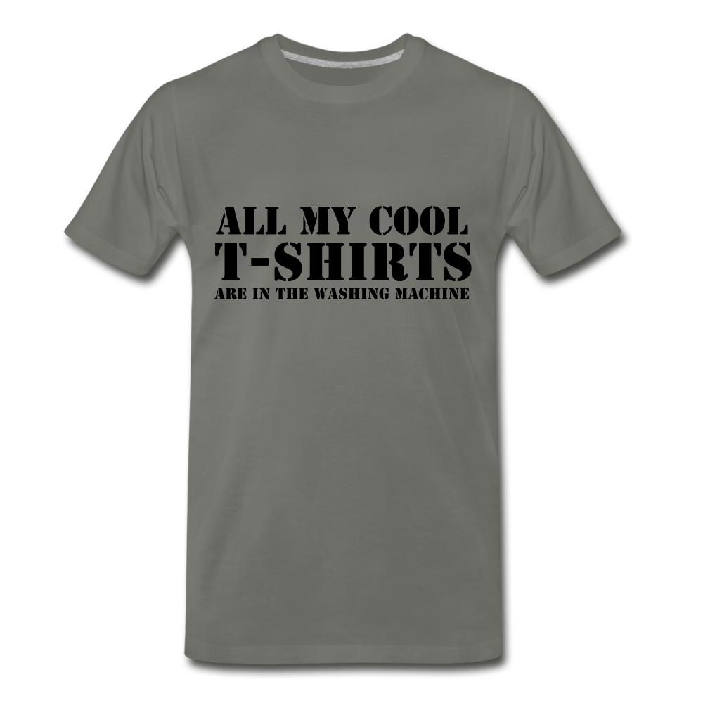 Cool T-Shirts - asphalt gray