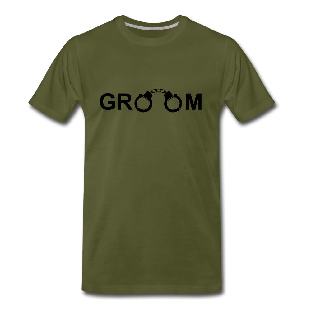 GROOM CUFFS - olive green