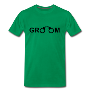 GROOM CUFFS - kelly green