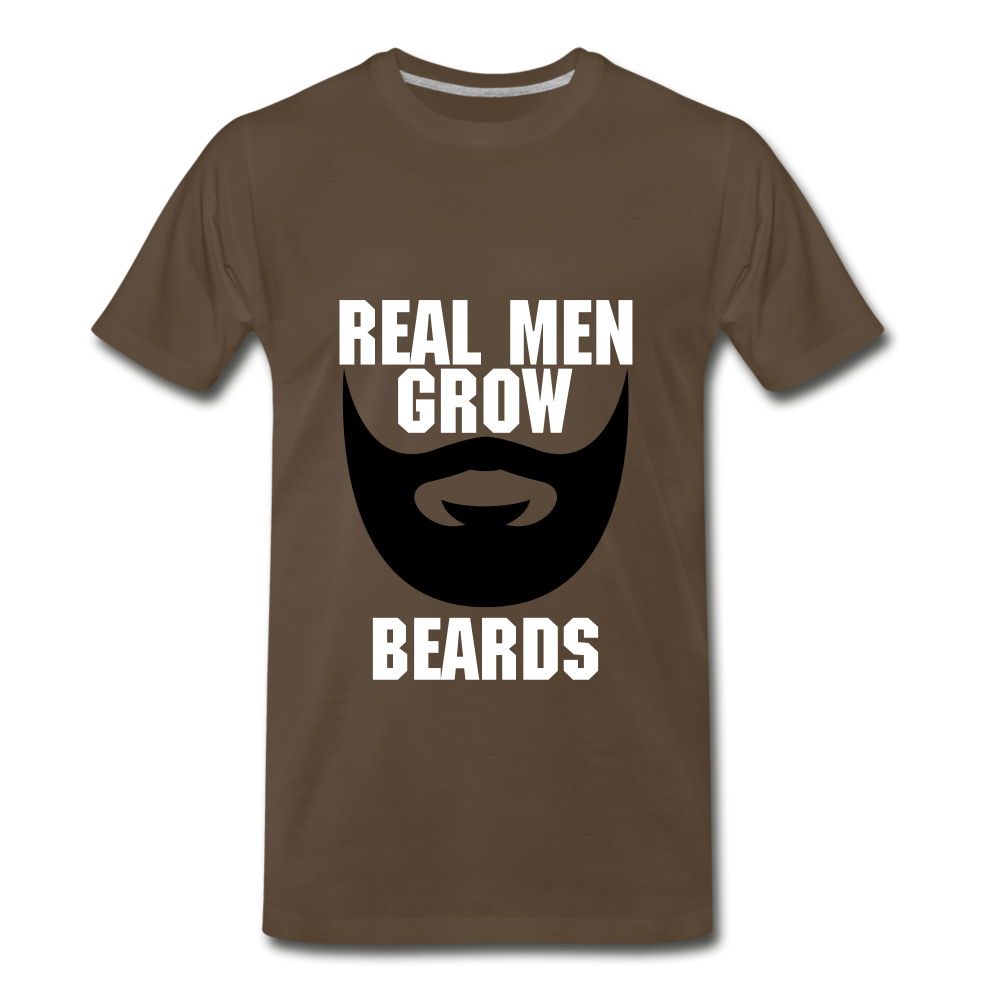 Real Men Grow Beards - noble brown