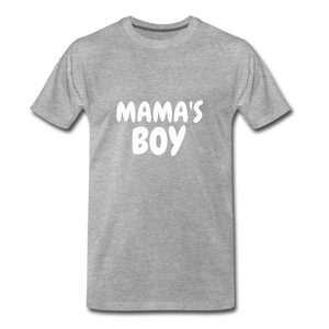 Mama's Boy - heather gray