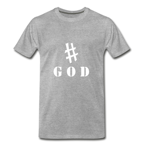 Hashtag GOD - heather gray