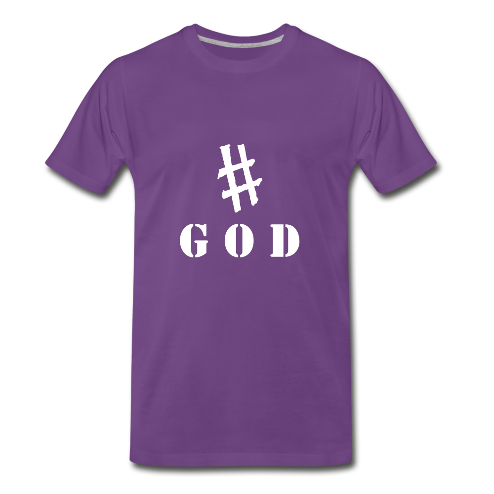 Hashtag GOD - purple