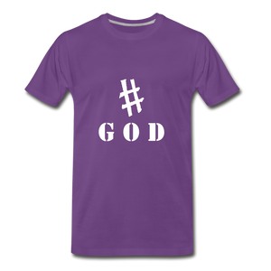 Hashtag GOD - purple
