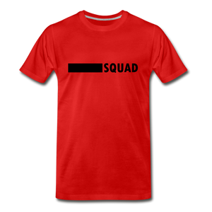 Squad Tee. - red