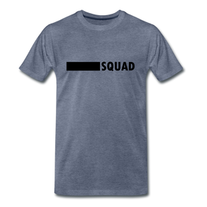 Squad Tee. - heather blue