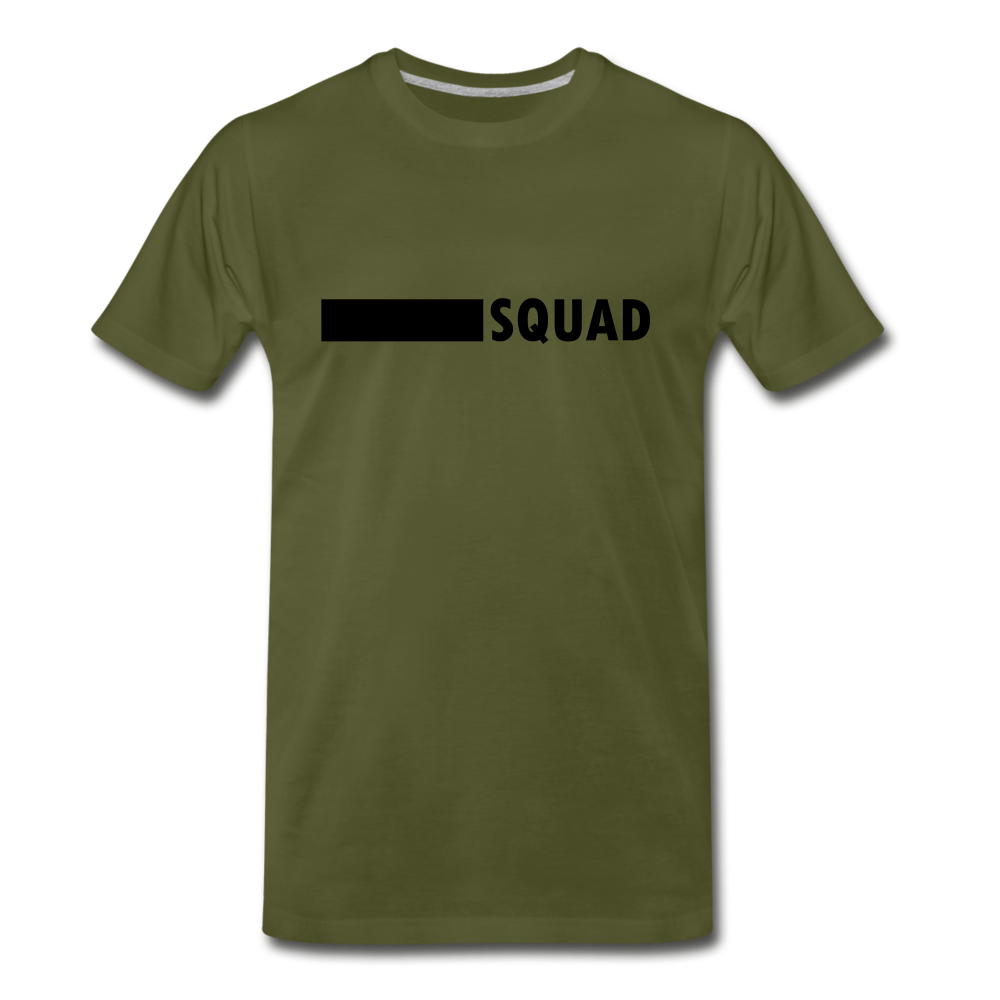 Squad Tee. - olive green