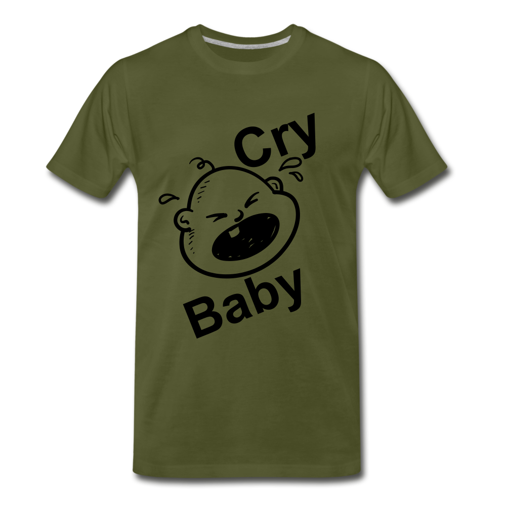 Cry Baby - olive green