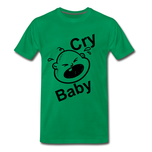 Cry Baby - kelly green