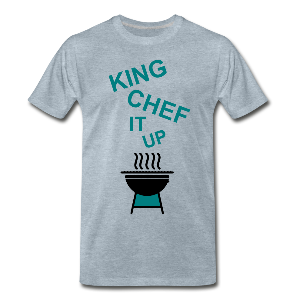 KING CHEF IT UP - heather ice blue