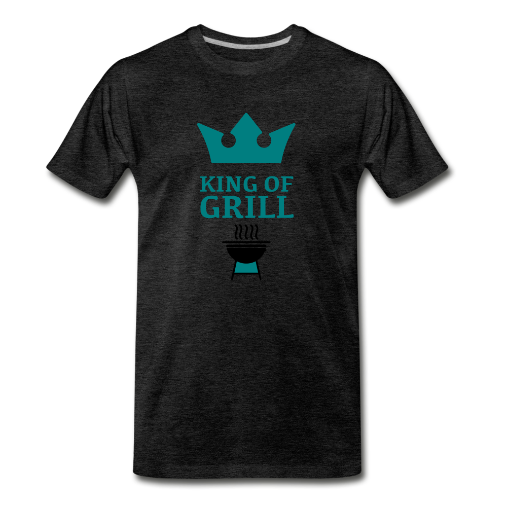 KING OF THE GRILL - charcoal gray