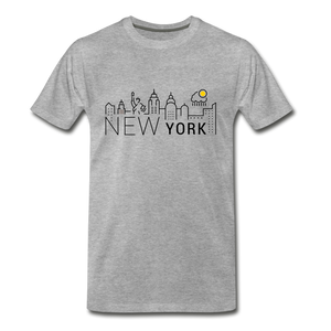NEW YORK SHINE - heather gray