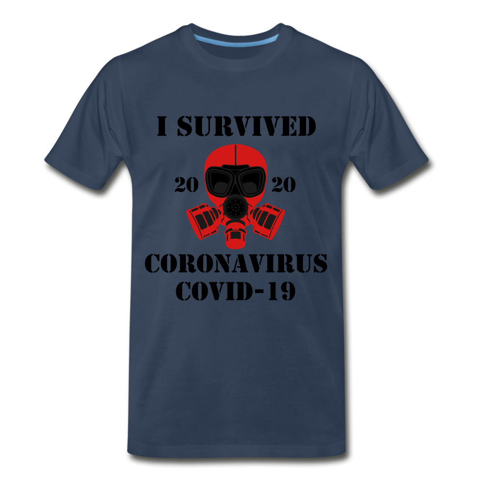 SURVIVED COVID-19 - navy