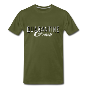 Quarantine & Chill - olive green