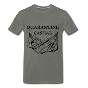 Quarantine Casual. - asphalt gray