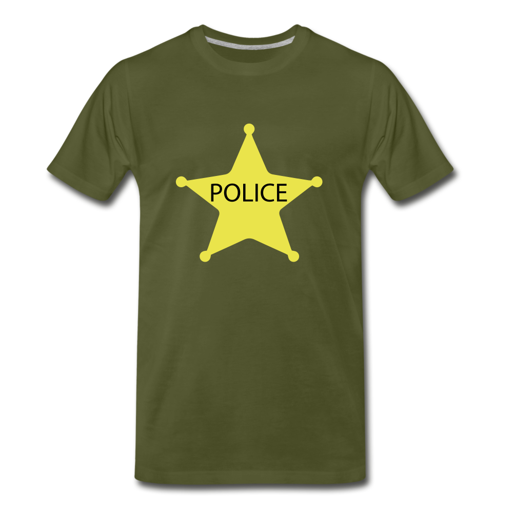 POLICE - olive green