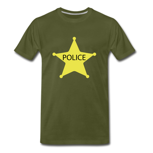 POLICE - olive green