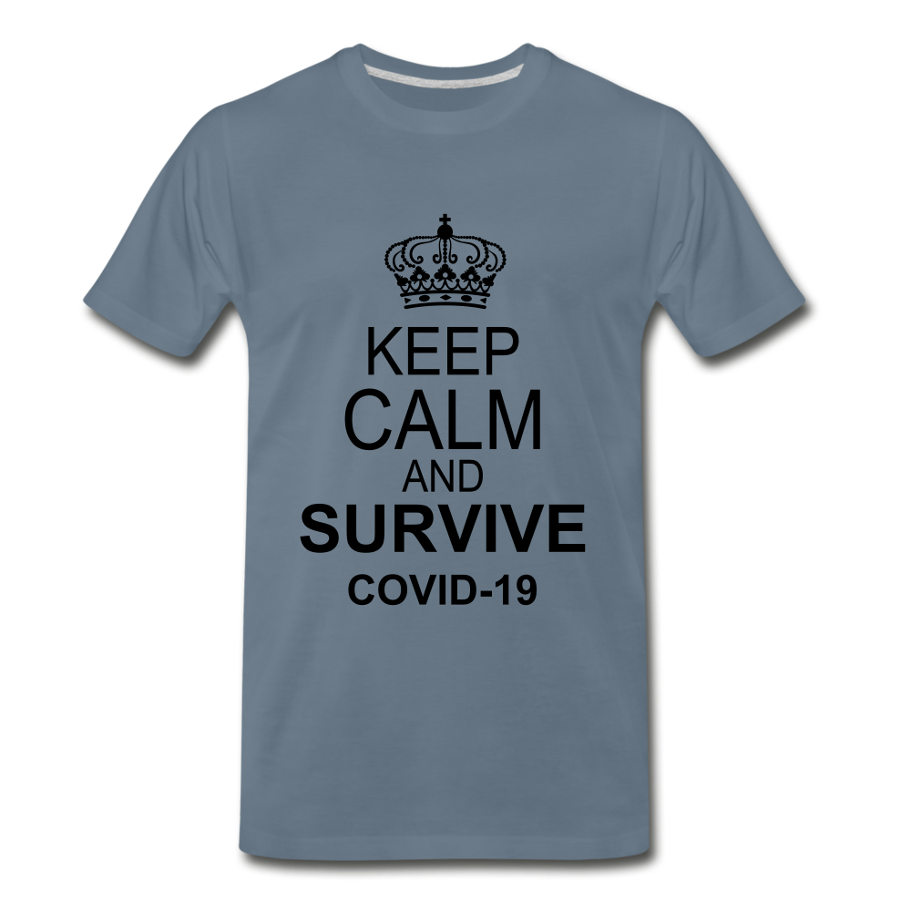 Survive Covid-19 - steel blue
