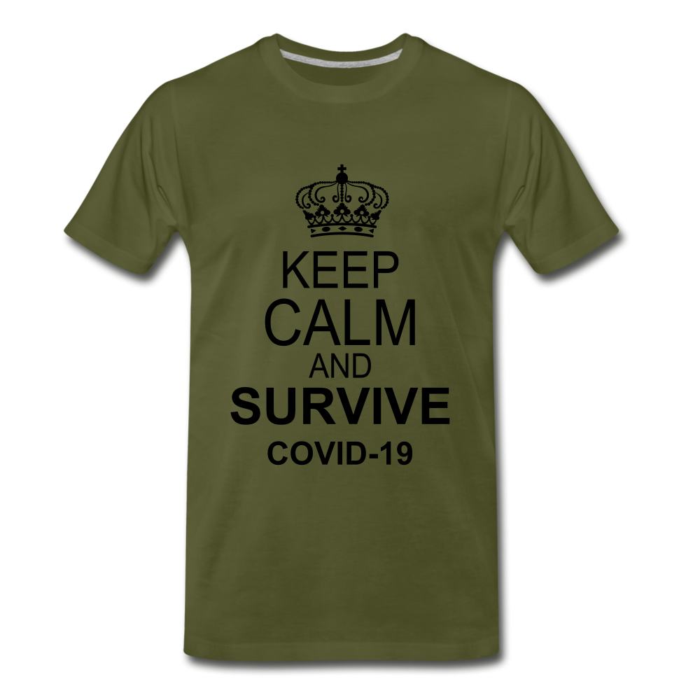 Survive Covid-19 - olive green