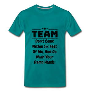 Team Was Your Hands - teal