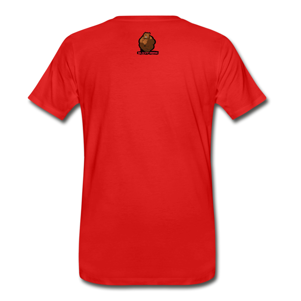 Workout/Nap Tee - red