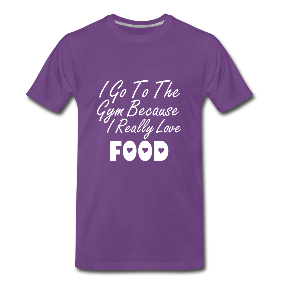 Love Food Tee - purple