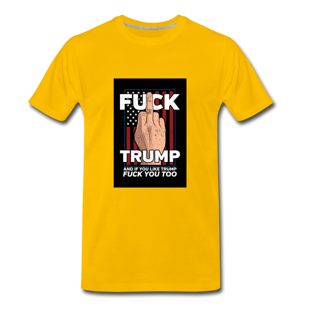 F-Trump Tee - sun yellow