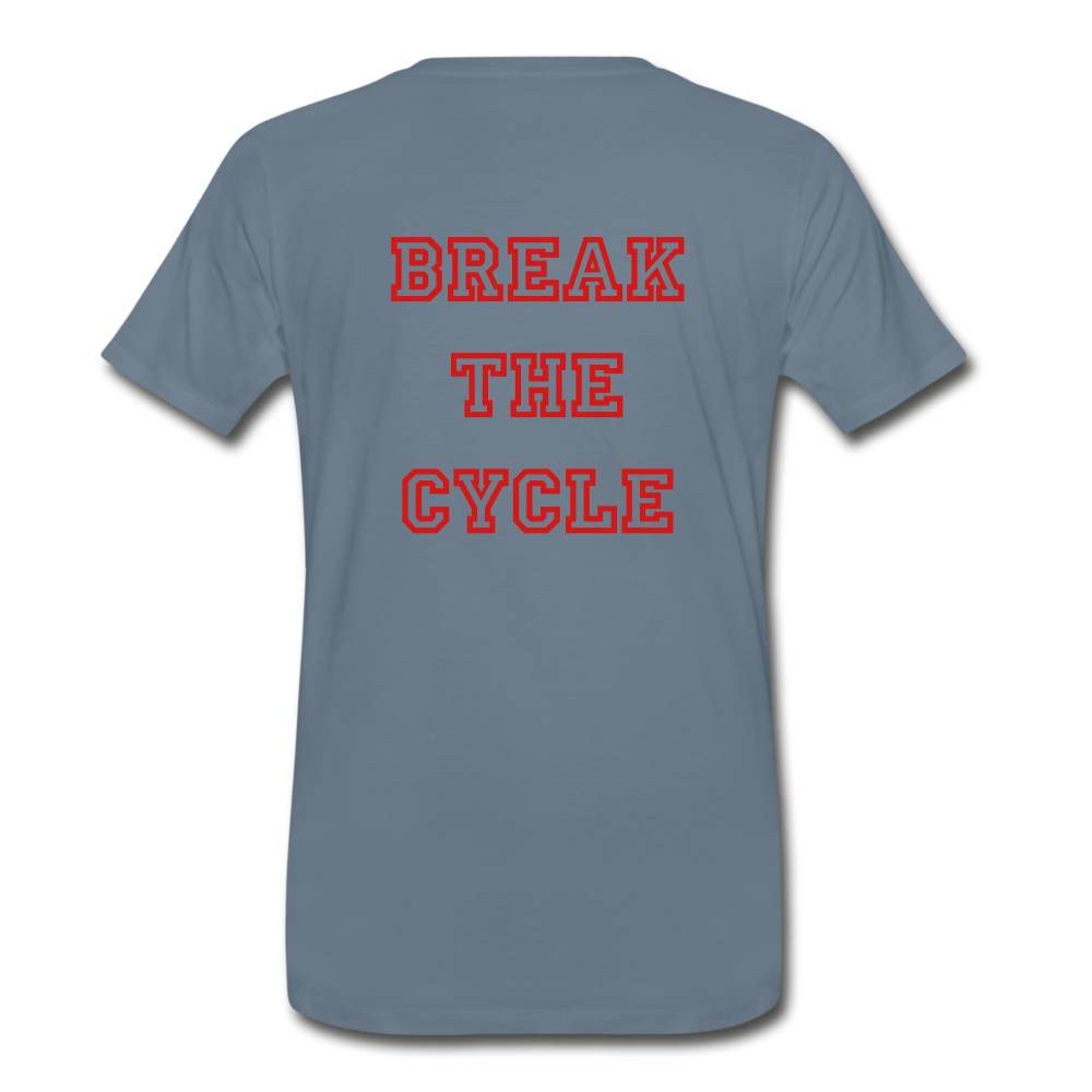 Break the Cycle - steel blue
