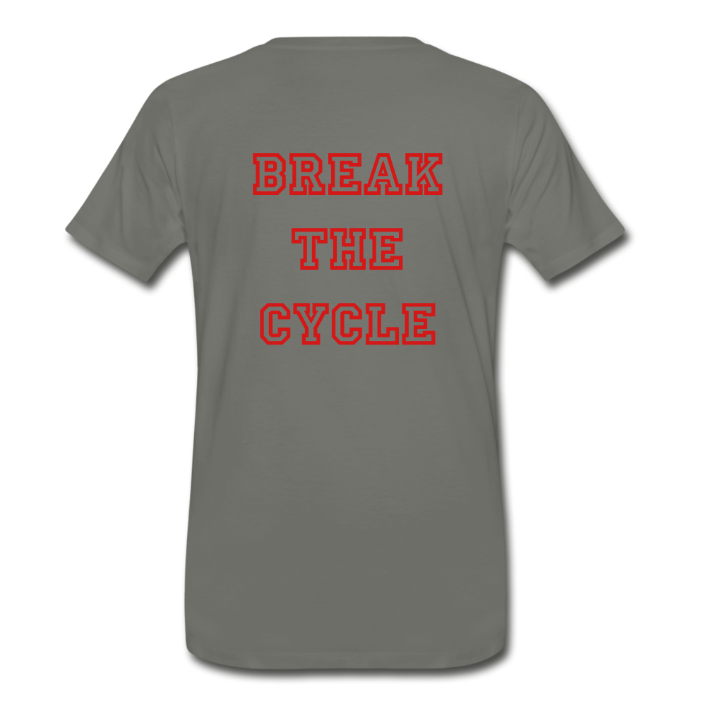 Break the Cycle - asphalt gray