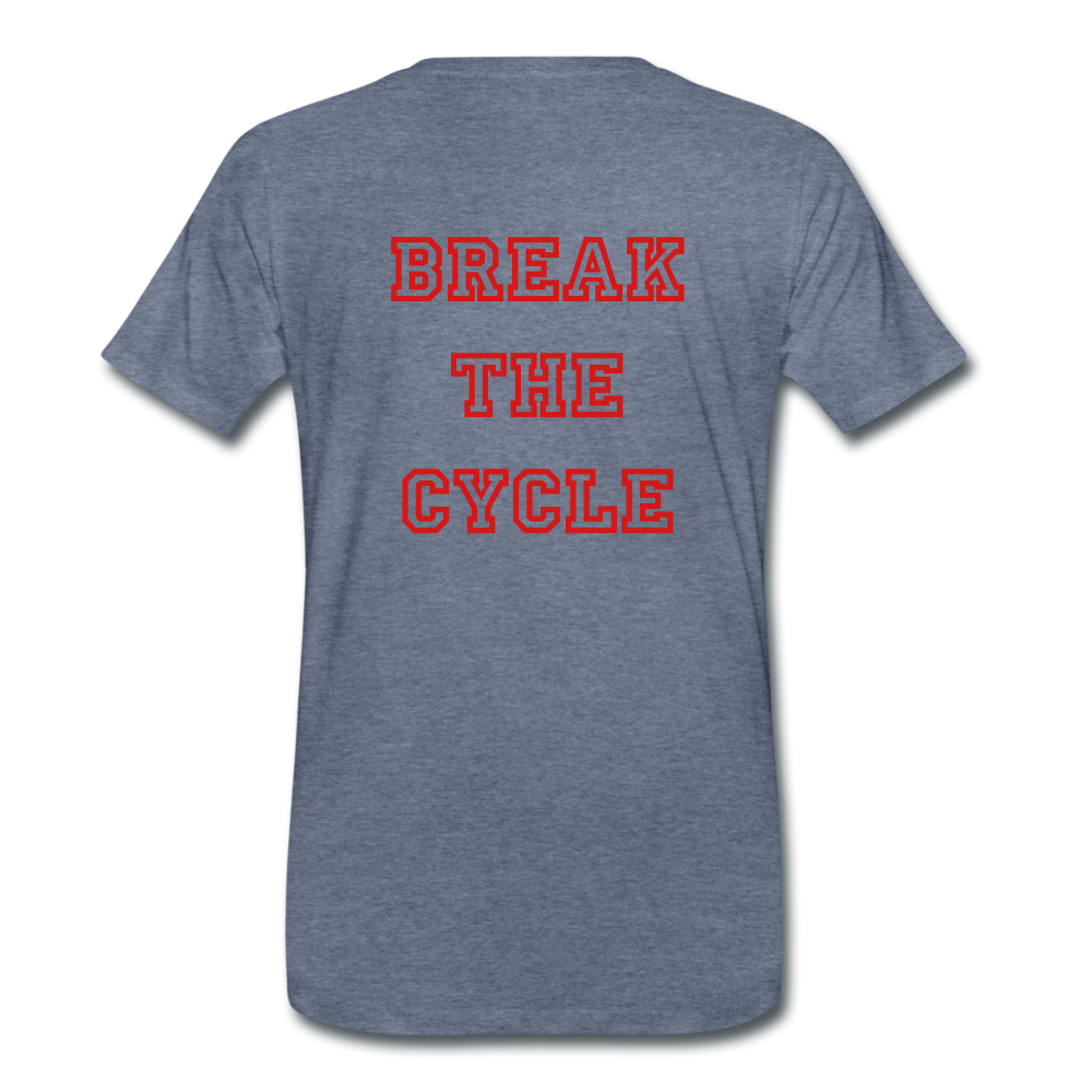 Break the Cycle - heather blue