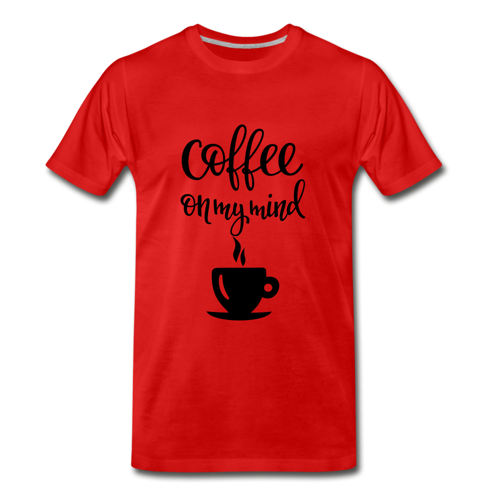 Coffee On My Mind - red