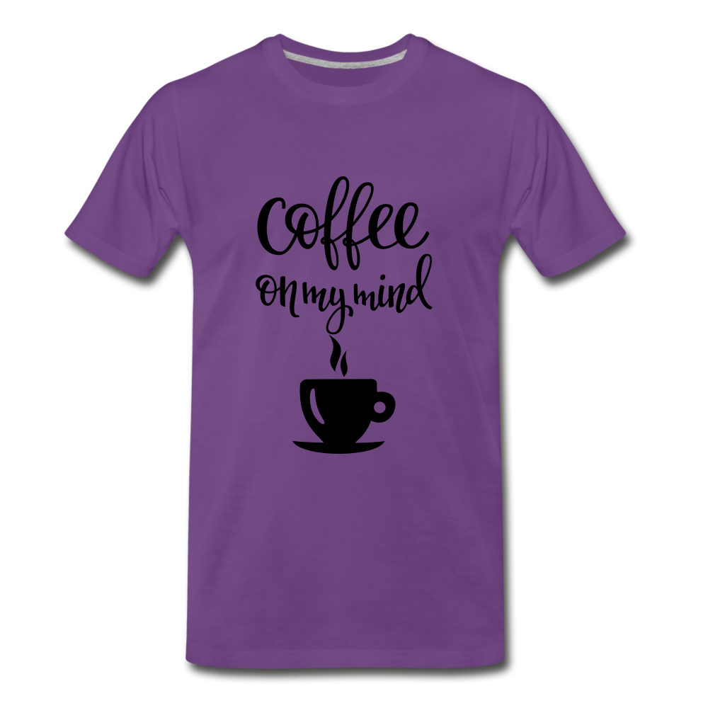 Coffee On My Mind - purple