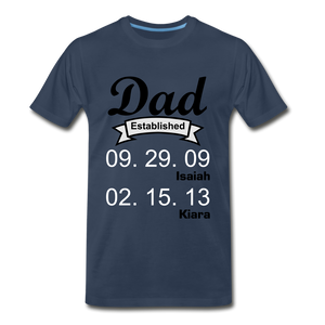 Fathers day Tee - navy