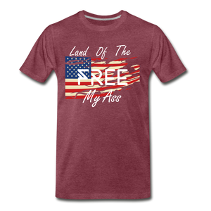 Land of the free M/A - heather burgundy