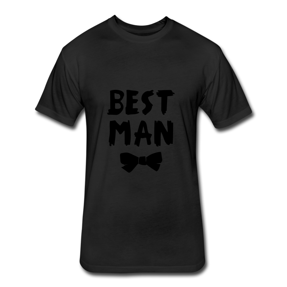 Best Man Tee - black