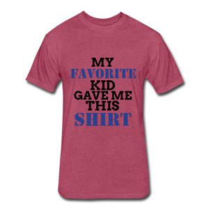 Favorite Kid Shirt - heather burgundy