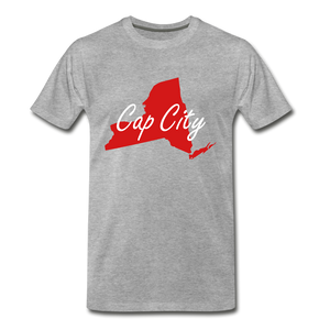 Cap City Tee - heather gray