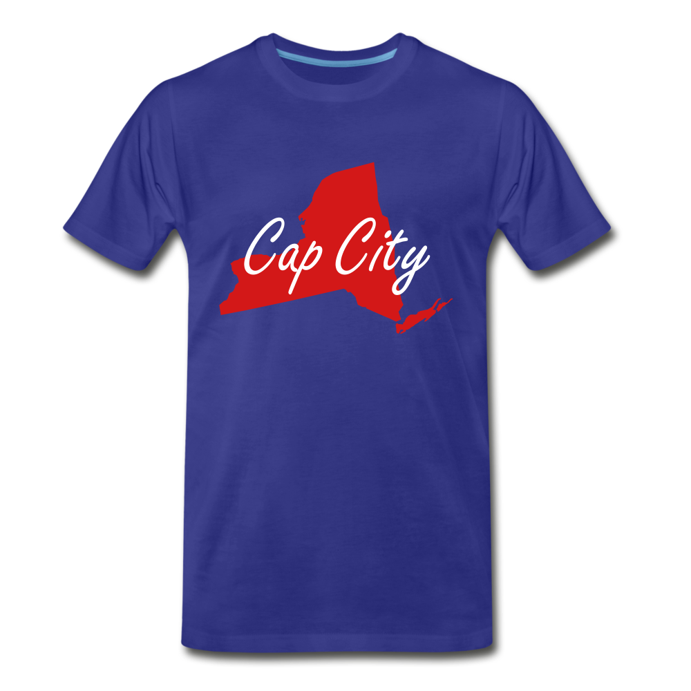 Cap City Tee - royal blue