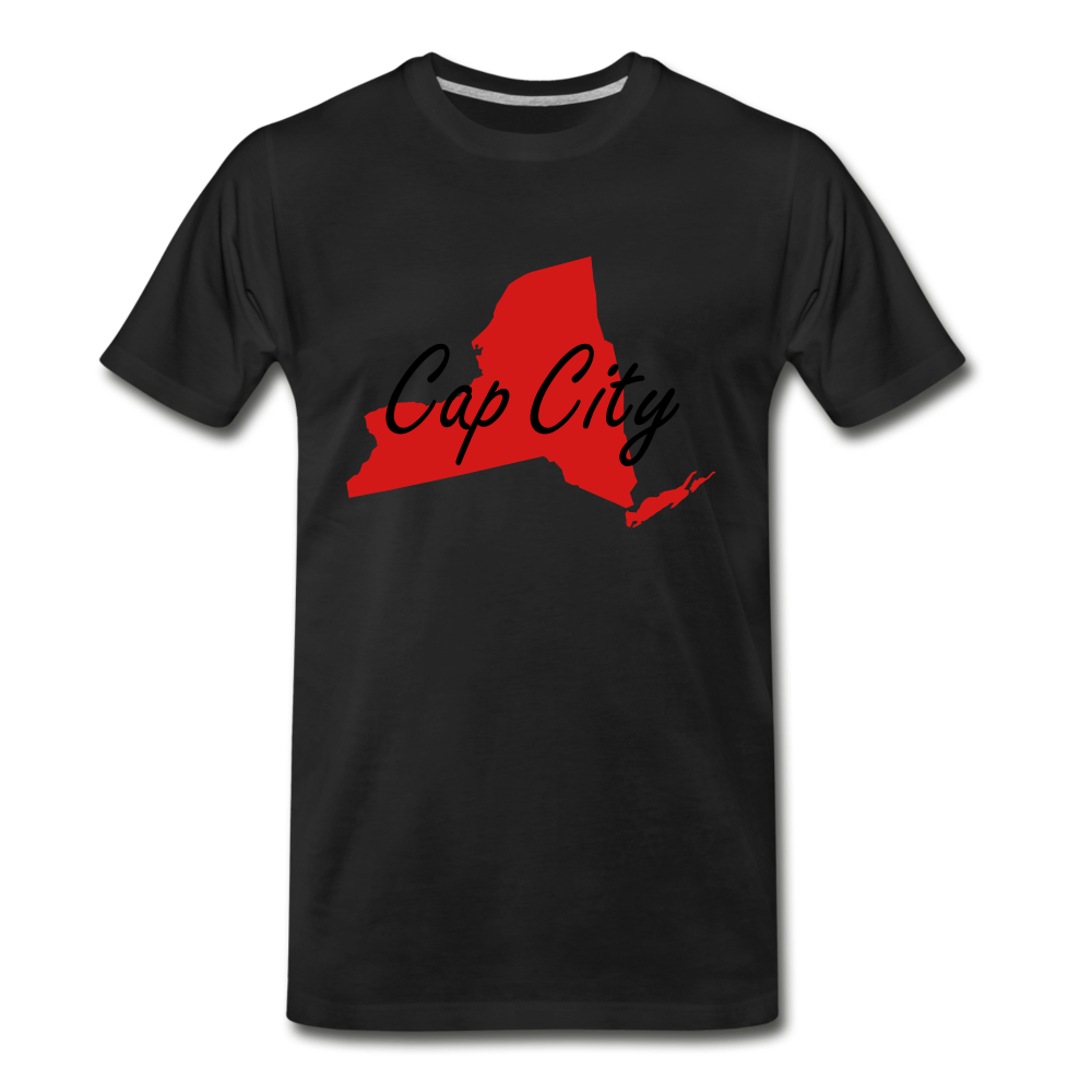 Cap City Tee. - black