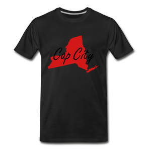 Cap City Tee. - black
