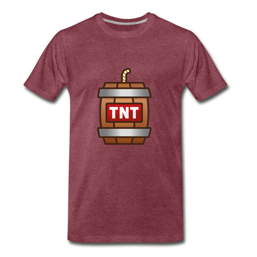 TNT - heather burgundy