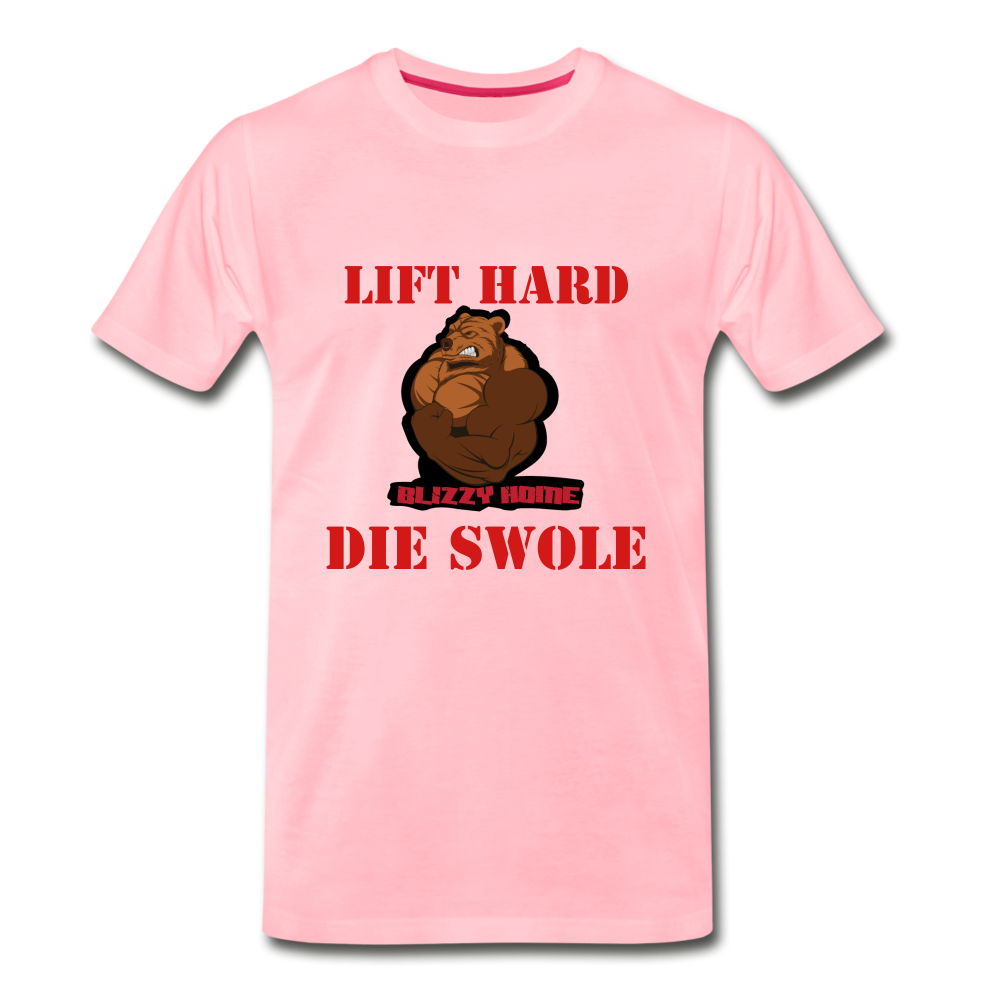 Lift Hard Die Swole - pink