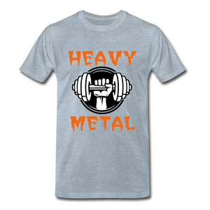 Heavy Metal - heather ice blue